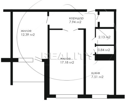 Предлагаем купить 1-комнатную квартиру в центре по ул. Краснознаменная