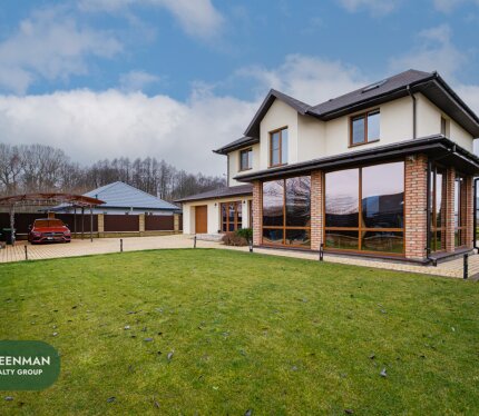 СОВРЕМЕННЫЙ ДОМ 216,7 м.кв. В ЧУРИЛОВИЧАХ