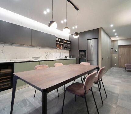 Просторная 3-комн. квартира с дизайнерским ремонтом в D3! Лебяжий