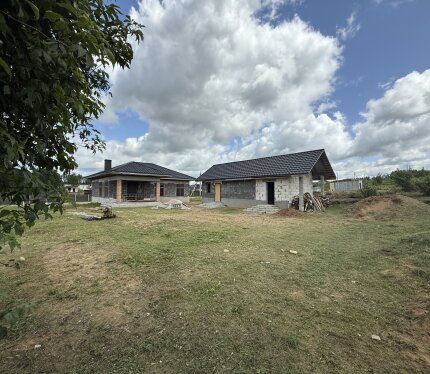Продается дом с баней и хозпостройкой с возможностью постоянного проживания. Дом строили для себя. К дому подведена вода, газ, электричество 220/380, выполнена канализация от дома (2 колодца - 6колец), отдельный колодец от бани (3 кольца). Стены керамзитобетон 400мм (не требует утепления), металлочерепица Nordo. Товарищество находится на закрытой территории, ведется видеонаблюдение, сделаны подъездные дороги, два въезда с откатными воротами. За участком -отсутствие соседей. До метро Уручье 15мин