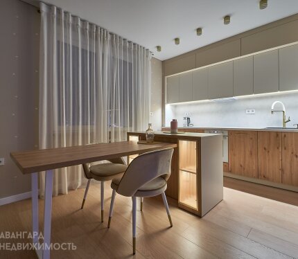 Видовая квартира на 22 этаже с новым дизайнерским ремонтом в ЖК D3