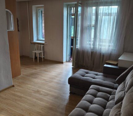 Однокомнатная квартира, с перспективой двухкомнатной.