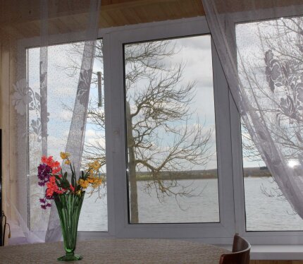 Дом на берегу озера Свирь. От крыльца дома до берега 20 метров. В вашем распоряжении будет собственный мостик, с которого можно будет рыбачить на удочку или фидер. Озеро Свирь славиться щуками и судаками, а также обилием леща, плотвы, красноперки, линя и окуня. Ловить рыбу и купаться в озере можно сразу напротив дома. Есть собственная баня. За исключением шумных компаний. Все вопросы по телефону.