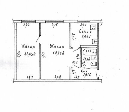 Продаётся 2-комнатная квартира в 5-ти этажной панельке, 1-й этаж, Гомель, ул. Авиационная 3-я, д. 13А (ориентир гостиница «Турист»). Свежий ремонт, окна ПВХ, входная металлическая дверь, межкомнатные двери МДФ, на полу ламинат в комнате, в остальной части квартиры плитка, перенос электроточек, полностью заменена электрика на кухне (отдельный кабель от электрощитка 2,5 квадрата). Общая площадь 44 кв. м., комнаты площадью по 18,8 кв. м. и 14 кв. м., кухня 5,7 кв. м. Есть подвал.