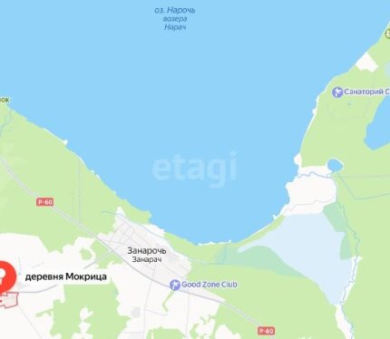 Озеро Нарочь в 3 км. Участок у озера!