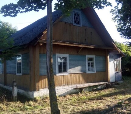 Продаётся бревенчатый дом 52,4 м² в д. Проньки