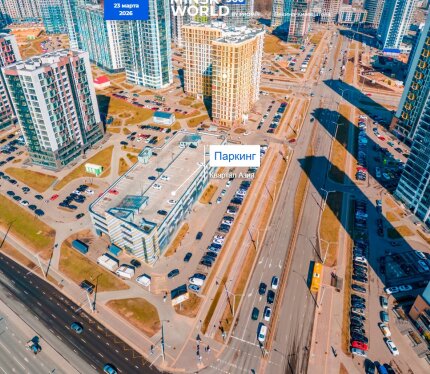 Сдам в аренду машиноместо на паркинге; Расположение: 4-тый этаж, крыша.